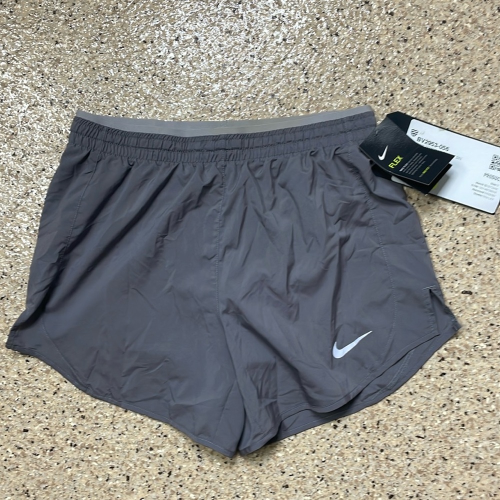 Nike Dri-Fit Running Shorts Sz Small Gunsmoke  NWT